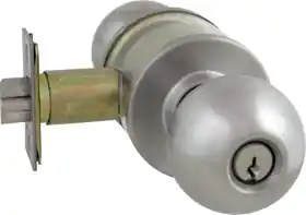 ARROW LOCK RK11BD32D-CS2-3/8BS Entry Ball Knob Grade 2 Satin Stainless Steel
