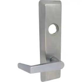 AccentRA AU626F626-LC-LHR Augusta Lever Exit Trim Less Cylinder