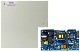 Securitron AQS1210 Single-Voltage Power Supply with Enclosure 12VDC 10 Amp