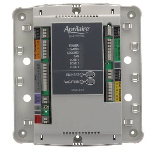 Aprilaire 6303K Single Stage Heat Pump 3-Zone Control Panel Kit w DAT Sensor & 24V 40VA Transformer