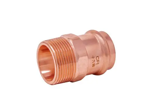 COPPERFIT 2317 Press Male Adapter 1-1/4 inches P x 1-1/2 inches MIP