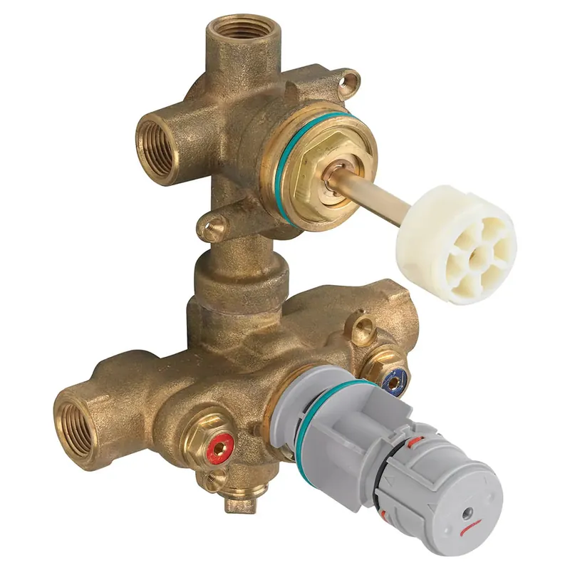 American R522 2-Handle Thermo Rough Valve W/Built-In-2