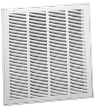 HART & COOLEY 659TI R6 Steel Lanced Return Air Filter Grille 20 x 20 W