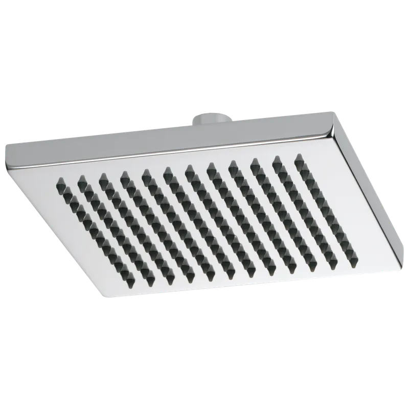 Brizo 83341-PC-2.5 8 Inches Linear Square Single-Function Raincan Shower Head 2.5 GPM