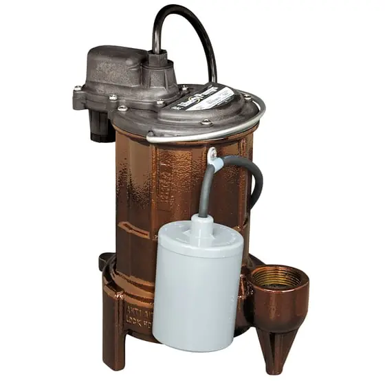 LIBERTY PUMPS 253-3 Submersible Sump Pump 1/3 HP with Piggyback Tether Float