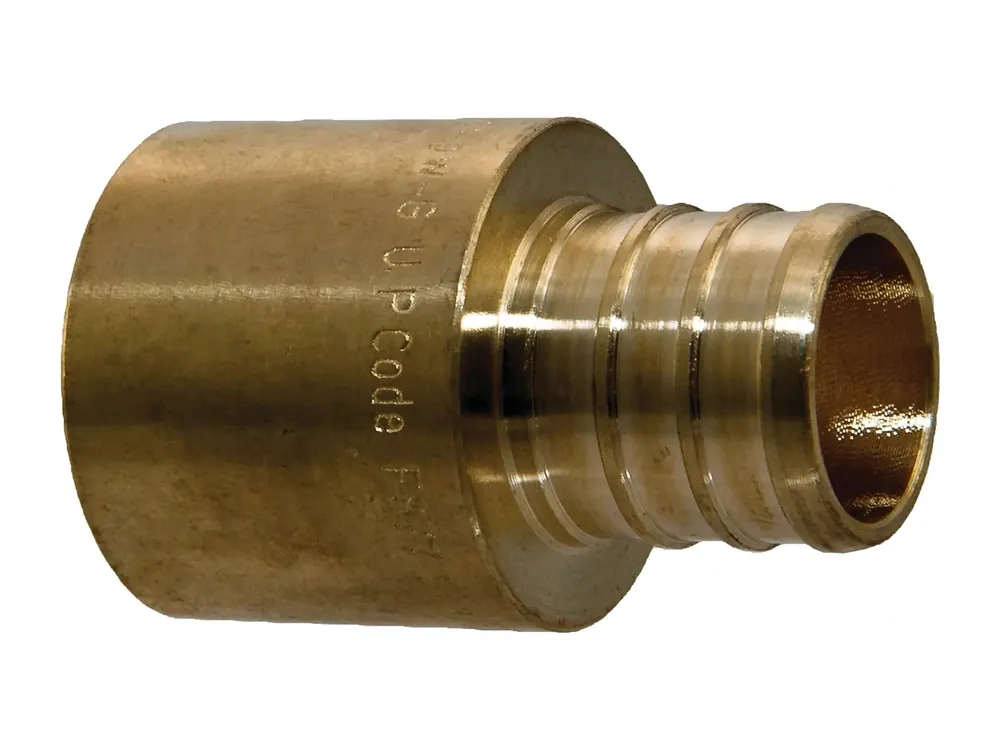 NIBCO NP23-LF PEX Lead-Free Bronze Sweat Adapter 1 inches x 1 inches