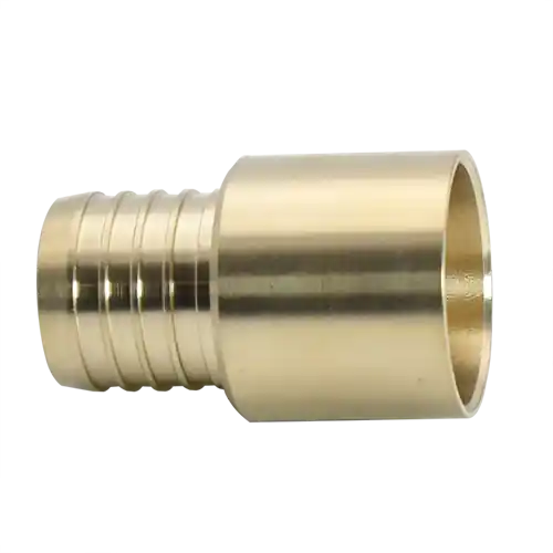Everflow PSMA1234-NL 3/4 Inches PEX x 1/2 Inches Copper Fitting Brass Adapter