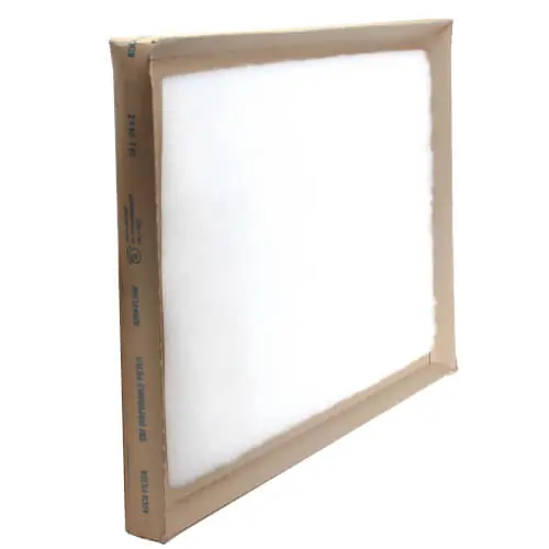 HART & COOLEY 286160200 Polyester Throw Away Replacement Filter 16 inches x 20 inches x 2 inches