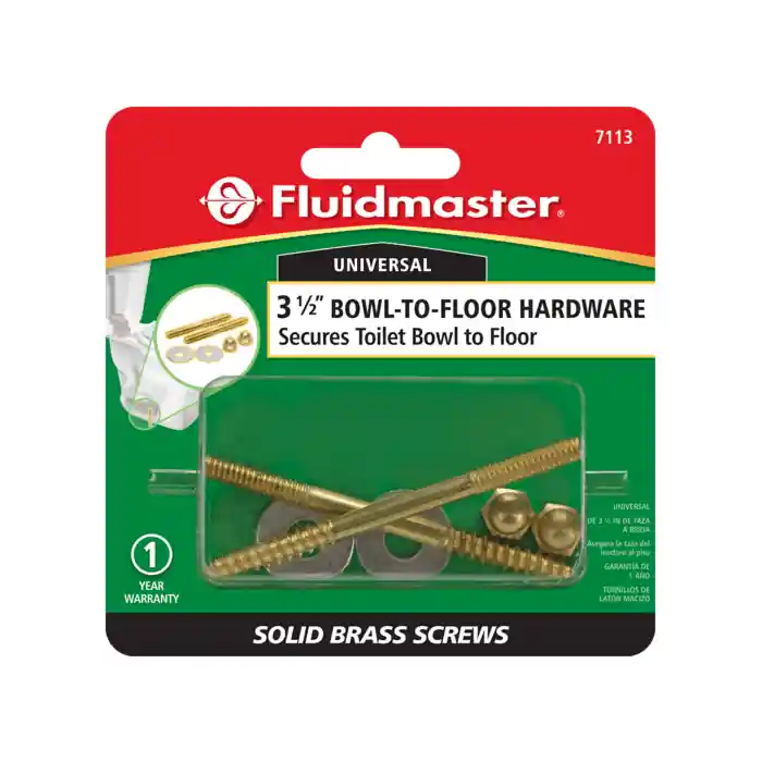 FLUIDMASTER 7113 Bowl-to-Floor Screws 3 1/2 inches
